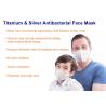Buy cheap FFP2 N95 Silver-coated Face Mask With Antimicrobial Medical Textiles from wholesalers