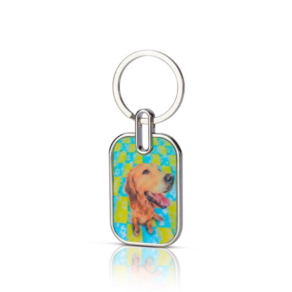 Custom Design Your Own Glitter Acrylic Keychain Anime Cute Acrylic Charm with