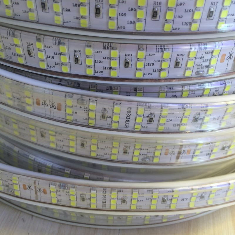 276 Leds/M Flexible LED Strip Lights White / Warm White CE & RoHs Certification