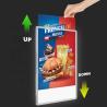 Buy cheap Upgrade Your Business Advertising with Ultra-Thin LED Light Box Display Black/Silver from wholesalers