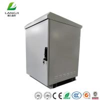 Buy cheap SPCC Steel Wall Mounted Telecom Cabinet , Outdoor 19 Rack Enclosure product