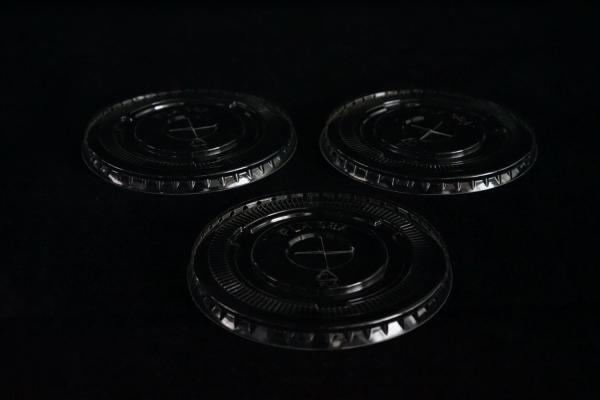 Buy cheap Transparent 98mm Compostable Cup Lids Takeaway from wholesalers