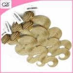 One Donor Healthy End Peruvian Human Hair 6A Natural Virgin Blonde Hair Bundles