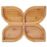 Buy cheap Multifunctional Bamboo Serving Tray Wooden Serving Platters Contemporary Style from wholesalers