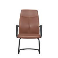 Buy cheap 25mm Tube Real Leather Fabric Executive Office Chair Furniture ODM product