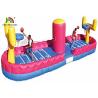 Buy cheap Colorful Durable PVC Inflatable Sports Games Bungee Basketball Shooting Playground from wholesalers