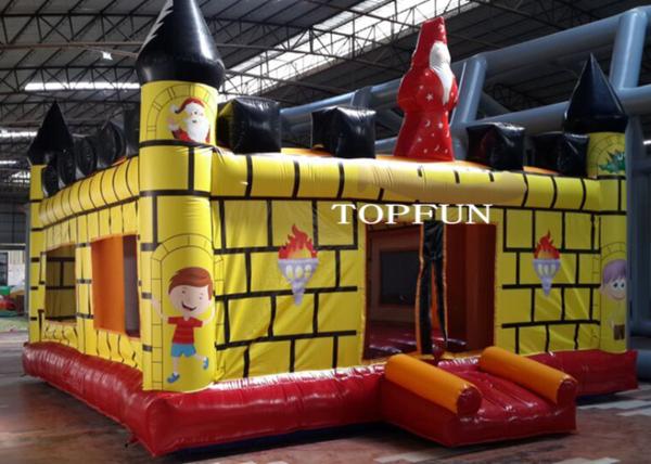 Buy cheap Commercial Pirate Jumping Castle Double Sewing , Kids Jumping Castle 6 x 6 m from wholesalers