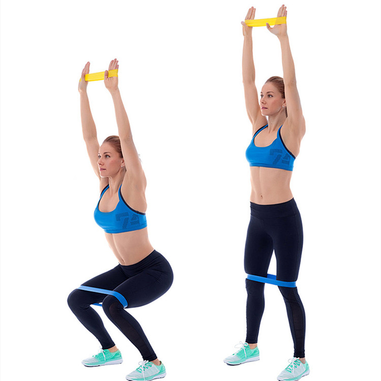 0.5MM Durable TPE Resistance Bands Non Toxic Body Shaping
