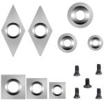 Replacement Tungsten Carbide Woodworking Tools Φ15mm Round Carbide Inserts