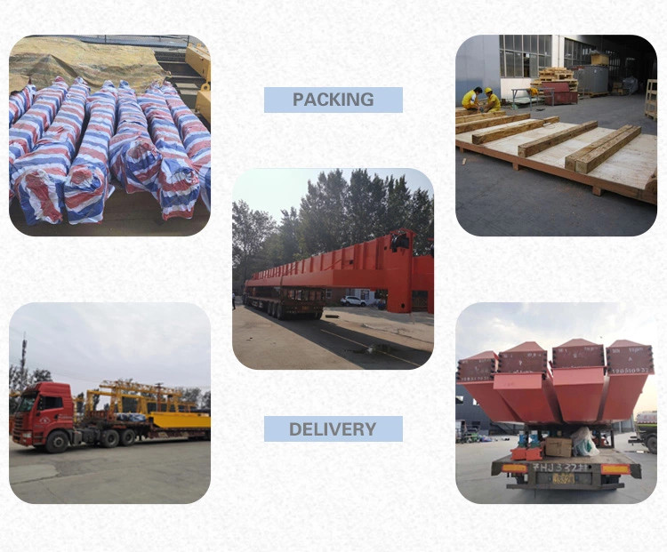 European Standard Double Beam 75T Overhead Eot Crane