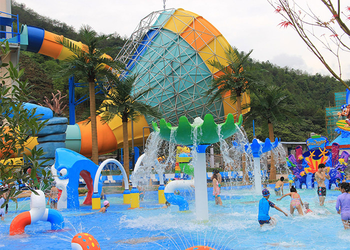 Commercial Funnel Water Slide Outdoor Hotle Holiday Resort Slides