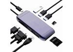 TOPADKIOSK USB 3.0 Universal Docking Station with hdmi 86W PD Charging