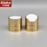 Buy cheap Luxury Cosmetic Gold Aluminum Press Disc Top Cap 28/410 Metal Shell For Shampoo Bottle from wholesalers