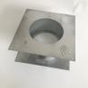 Buy cheap Ceiling Class A Double Wall Chimney Pipe Fireproof Silver Metal Color Without Insulation from wholesalers