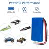 Buy cheap NCM 7.4v 1300mAh Lipo Battery / 7.4v Rechargeable Lithium Ion Battery IP67 from wholesalers
