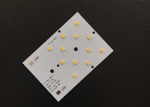 Buy cheap SMD3030 12LEDs Module Aluminum PCB Board 50x50mm 6W-10W from wholesalers