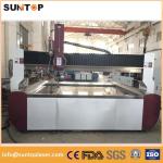 Aluminium alloy cnc water Jet cutting machine 0-15meter/min 3.7L/min