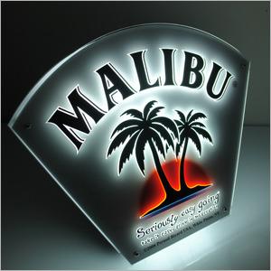 Buy cheap Desktop novelty acrylic led crystal sign from wholesalers