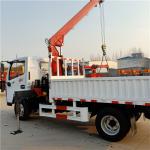 3.2 Ton Dongfeng Truck 4x2 Right Hand Driving Mounted Crane for Municipal