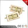 Buy cheap Promotion gold handbag square turn lock for bag fittings,43.8*24.18mm,light gold from wholesalers