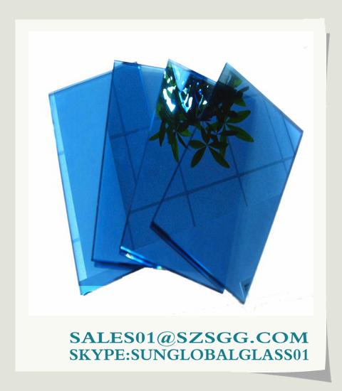 Buy cheap High quality & nice price Reflective Dark Blue Glass Factory from wholesalers