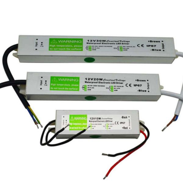 Constant Voltage Outdoor CCTV Led Switching Power Supply IP67 Waterproof 12V 10W