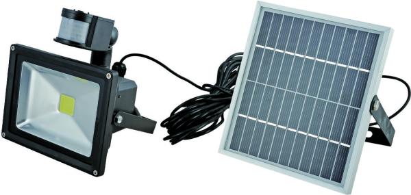 Buy cheap new design solar PIR outdoor flood light from wholesalers