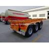 Buy cheap 3 Axles 20ft Skeleton Semi Trailer Payload 45 Ton For Container from wholesalers