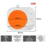 AC 220V LED COB Module 50W High Power Smart IC Flip LED Chip