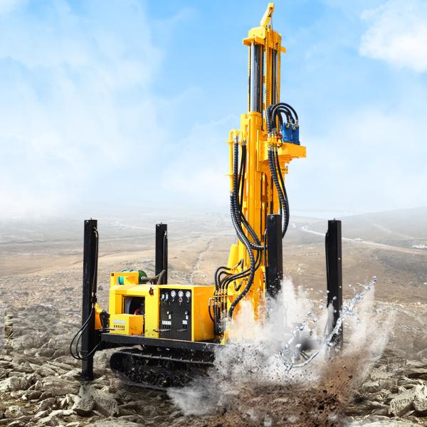 Buy cheap 200m HWZ Hydraulic Crawler DTH Drilling Rig Machine from wholesalers