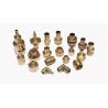 Buy cheap Precision CNC Brass Parts Electroplate CNC Machining Copper Parts from wholesalers