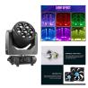 Buy cheap Music Festival LED DMX512 Moving Head Beeye Zoom Beam Stage 7pcs 40W 4in1 Light from wholesalers