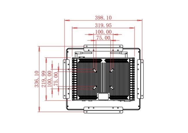 17-Inch Android Touch Screen for Factory Automation and Security Systems