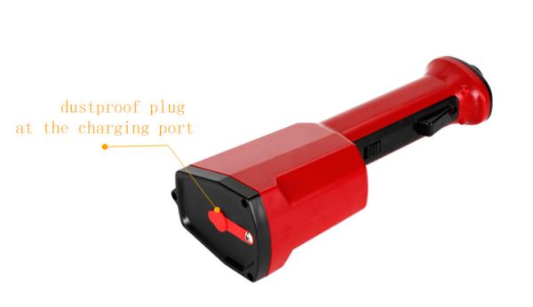 Plastic Red Rechargeable Cattle Prods IP67 Electric Cow Prodder Long Lasting