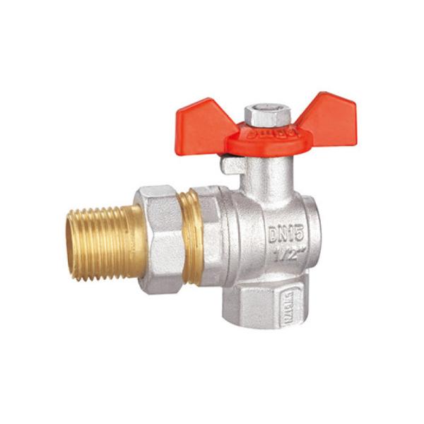 Buy cheap Nickel Plated 1/2 Angle Valve Forged Brass Water Angle Valve from wholesalers