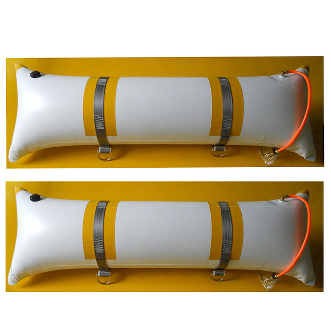 Wear Resisting Inflatable Salvage Tubes Marine Underwater Buoyancy Bag