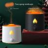 Buy cheap Jellyfish Fire Volcano Humidifier Air Diffuser Wholesale Portable Flame Oil Essential Aroma Mini Volcanic Diffuser from wholesalers