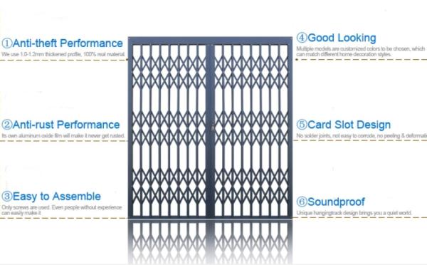 Buy cheap High Strength Aluminium Burglar Doors Heavy Duty Framed Smooth Surface from wholesalers
