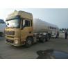 Buy cheap 18MT Fuel Road Tankers , 2 Axle 40.5 Cbm Lpg Tanker Trailer High Capacity from wholesalers