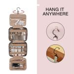 Waterproof Dots Nylon Hanging Travel Toiletry Bag