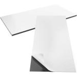Self Adhesive Custom Car Magnetic Bumper Stickers Flexible Magnet Material