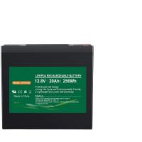 Buy cheap NCM 12v 20AH LiFePO4 Battery Pack 12.8V Lithium Ion Deep Cycle Battery Solar product