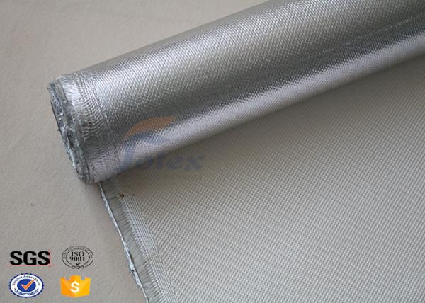 Buy cheap Recyclable Aluminum Coated High Silica Fabric Fiberglass Fire Retardant from wholesalers