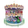 Buy cheap 24 Seats Amusement Park Carousel Fiberglass Double Decker Carousel from wholesalers
