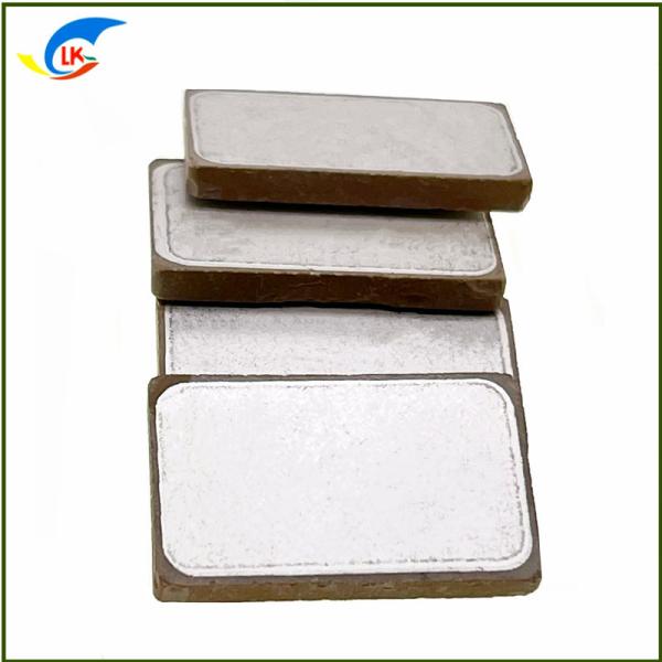 Buy cheap 24*15*3mm PTC Thermistor For Energy Vehicle Heating 30K-90KΩ Silver Electrode Heating Plate from wholesalers