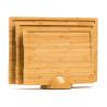 Buy cheap Large End Grain Bamboo Cutting Board with Juice Groove and Customized Logo from wholesalers
