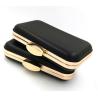 Buy cheap Custom Fashion Plastic Box Metal Rectangle Purse Frame With Light Gold from wholesalers