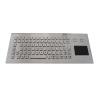 Buy cheap 85 keys Stainless steel computer keyboard with touchpad for industrial kiosk from wholesalers