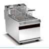 Buy cheap 220-240V Silver Stainless Steel Fryer with 0-200℃ Temp Control for Commercial Kitchen from wholesalers