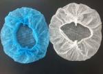 Colourful Non Woven Disposable Bouffant Cap Anti Hair Loss